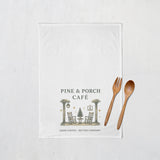 Pine & Porch Café Tea Towel — Georgia Porch + Peach Collection