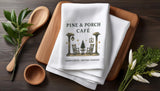 Pine & Porch Café Tea Towel — Georgia Porch + Peach Collection