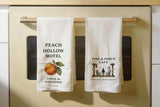 Peach Hollow Motel Tea Towel — Georgia Porch + Peach Collection