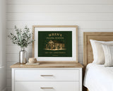 Gas, Oil & Good People — Wren's Filling Station Art Print