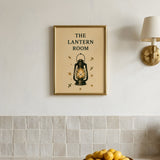 The Lantern Room — Lantern & Fireflies Art Print