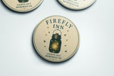 Firefly Inn Coaster Set — Lights Out, Memories On — Georgia Porch + Peach Collection
