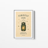 Lights Out, Memories On — Firefly Inn Art Print