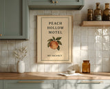 No Vacancy — Peach Hollow Motel Art Print