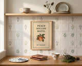 No Vacancy — Peach Hollow Motel Art Print