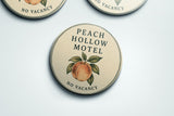 Peach Hollow Motel Coaster Set — No Vacancy — Georgia Porch + Peach Collection