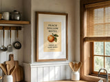 Check In, Slow Down — Peach Hollow Motel Art Print