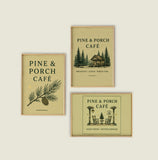 Good Coffee, Better Company — Pine & Porch Café Art Print