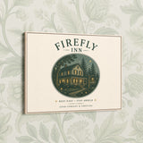 Rest Easy, Stay Awhile — Firefly Inn Art Print