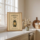 Stay Awhile — Firefly Inn Art Print
