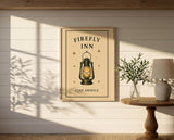 Stay Awhile — Firefly Inn Art Print