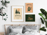 Fuel, Oil & Ice — Wren's Filling Station Art Print