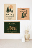 Fuel, Oil & Ice — Wren's Filling Station Art Print