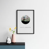 Gatlinburg, Tennessee | Landmark | Art Print
