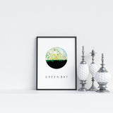 Green Bay, Wisconsin | Landmark | Art Print