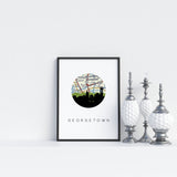 Georgetown, Texas | Landmark | Art Print