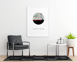 Hartford, Connecticut | Landmark | Framed Art Print