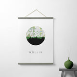 Hollis, New Hampshire | Landmark | Art Print