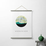 Hood River, Oregon | Landmark | Art Print