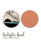 Huntington Beach, California | Landmark | Coaster Set