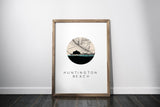Huntington Beach, California | Landmark | Art Print