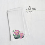 Iowa State Flower | Flora & Fauna Tea Towel
