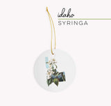 Idaho State Flower | Flora & Fauna Ornament