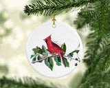 Illinois State Bird | Flora & Fauna Ornament