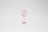 Tickle Me Pink - Stemless Colored Wine Glass