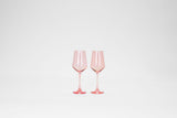 Tickle Me Pink - Stemless Colored Wine Glass