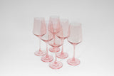 Tickle Me Pink - Stemless Colored Wine Glass