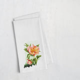 Indiana State Flower | Flora & Fauna Tea Towel