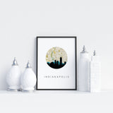 Indianapolis, Indiana | Landmark | Art Print