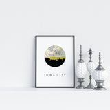 Iowa City, Iowa | Landmark | Art Print