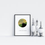 Jackson, Tennessee | Landmark | Art Print