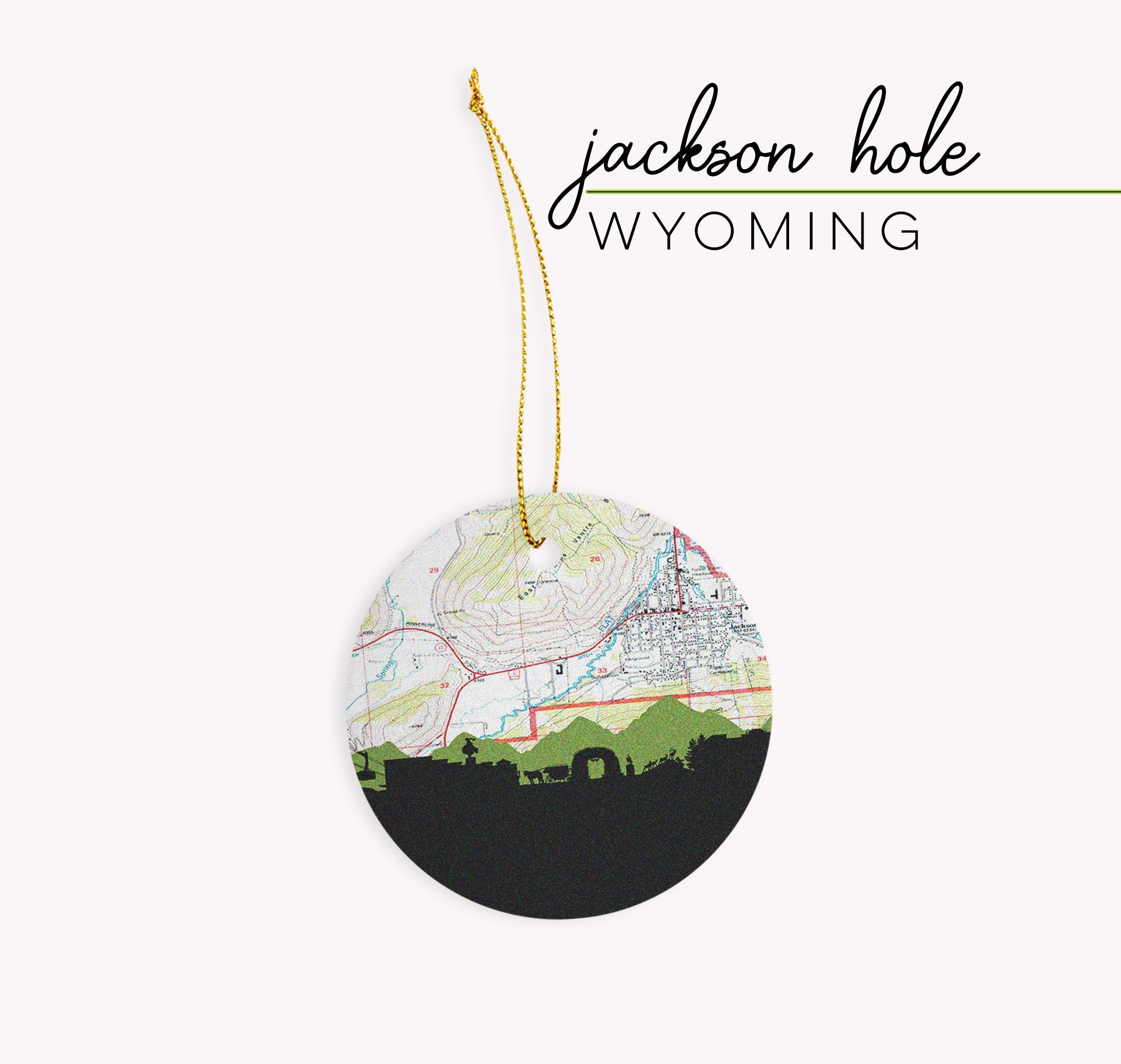 Jackson Hole, Wyoming | Landmark | Ornament