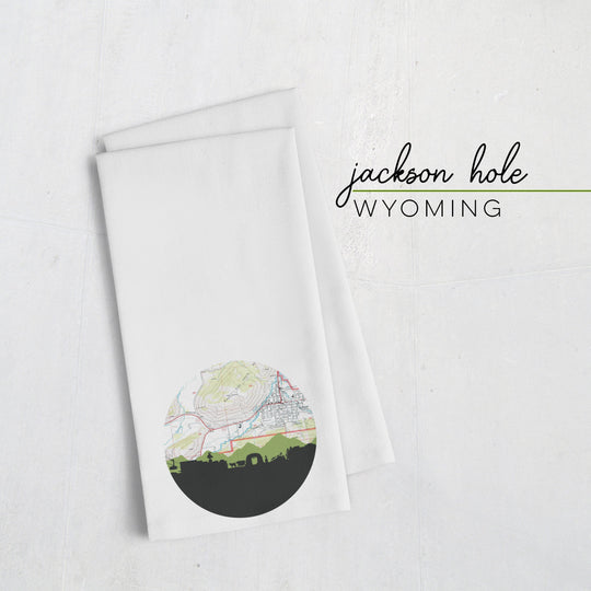 Jackson Hole, Wyoming | Landmark | Tea Towel