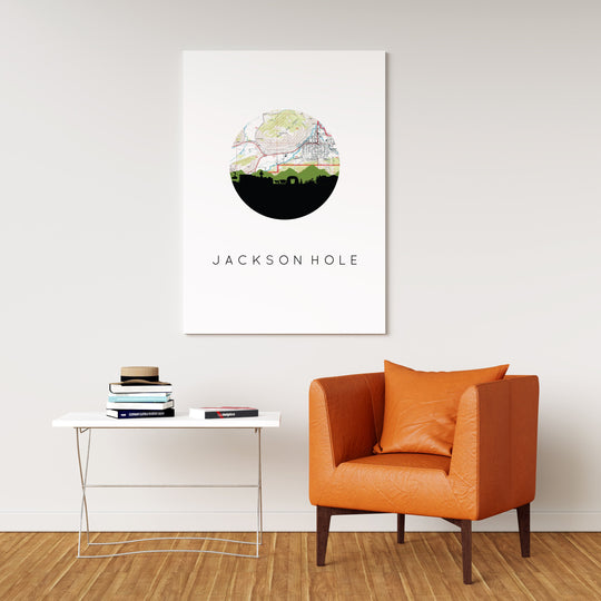 Jackson Hole, Wyoming | Landmark | Art Print