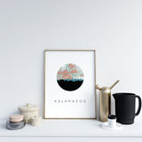 Kalamazoo, Michigan | Landmark | Art Print