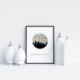 Kansas City, Missouri | Landmark | Art Print