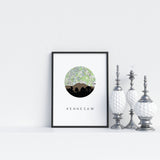 Kennesaw, Georgia | Landmark | Art Print