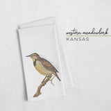 Kansas State Bird | Flora & Fauna Tea Towel