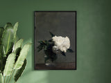 White Flowers — Horse + Whiskey Botanical Print