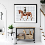 Dressage Rider — Kentucky Equestrian Art Print
