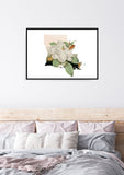 Louisiana State Flower | Flora & Fauna Tea Towel