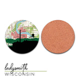 Ladysmith, Wisconsin | Landmark | Coaster Set