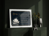 The Conservatory is Closed — Magnolia + Midnight Final Print