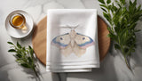 Crescent Moth Tea Towel — Dark Botanical Kitchen