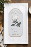 Luna Magnolia Tea Towel — Arch Botanical Kitchen