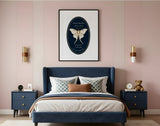 Luna Moth — Nocturnal Conservatory Oval Print